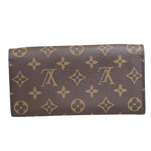 LOUIS VUITTON Portefeuille Emily Long Wallet Monogram Leather BN - Picture 3 of 14